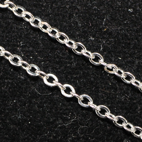 Pearl Moissanite Diamond Pendant Necklace Chain - Picture 4 of 8